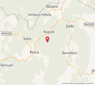 Map of Kalmang, Odisha