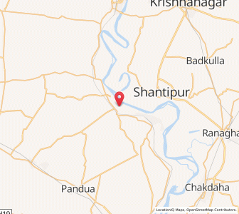 Map of Kalna, West Bengal