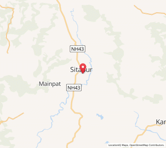Map of Kalnai, Chhattisgarh