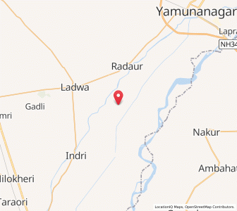 Map of Kalra, Haryana