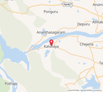 Map of Kaluvaya, Andhra Pradesh