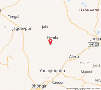 Map of Kalvapalli, Andhra Pradesh