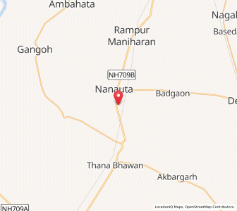 Map of Kamalpur Bakrauli, Uttar Pradesh
