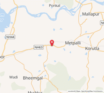 Map of Kamarpalli, Andhra Pradesh