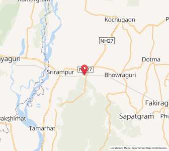Map of Kamarpara, Assam