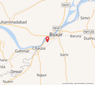 Map of Kamarpur, Bihar