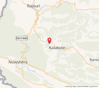 Map of Kambil Gala, Kashmir