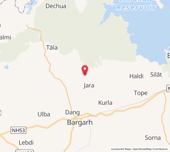 Map of Kamgaon, Chhattisgarh