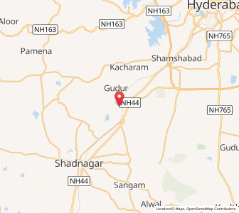 Map of Kammaguda, Andhra Pradesh