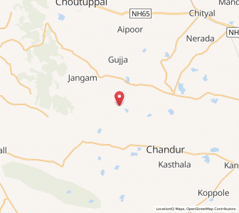 Map of Kammagudam, Andhra Pradesh