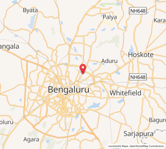 Map of Kammanahalli, Karnataka