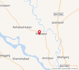 Map of Kamrapur, Uttar Pradesh