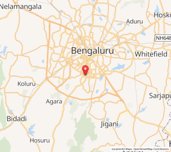 Map of Kanakapura Road, Karnataka