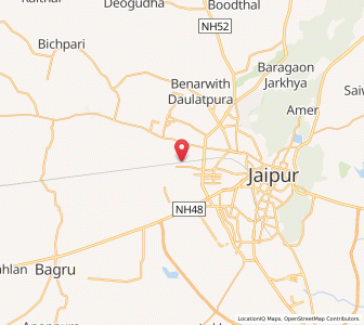 Map of Kanakpura, Rajasthan