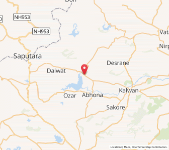 Map of Kanasi, Maharashtra