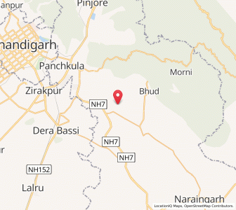 Map of Kanauli, Haryana