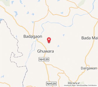 Map of Kanchana, Madhya Pradesh