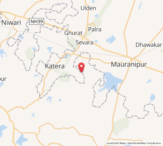 Map of Kanchanpura, Madhya Pradesh