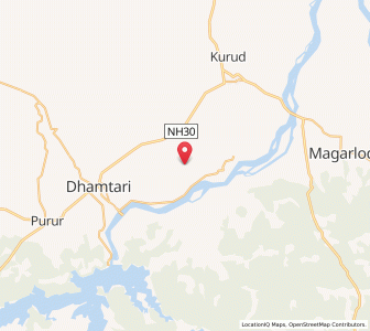 Map of Kandel, Chhattisgarh