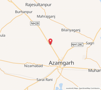 Map of Kandhrapur, Uttar Pradesh