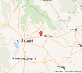 Map of Kandikuppam, Tamil Nadu