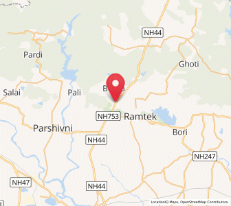 Map of Kandri, Chhattisgarh