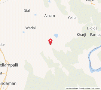 Map of Kanepalli, Andhra Pradesh
