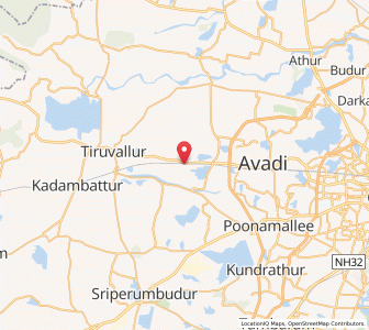 Map of Kangareddikuppam, Tamil Nadu
