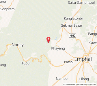 Map of Kangchup Khul, Manipur