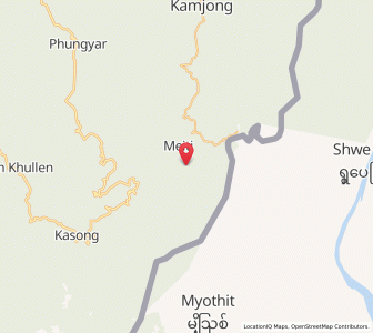 Map of Kangpat, Manipur
