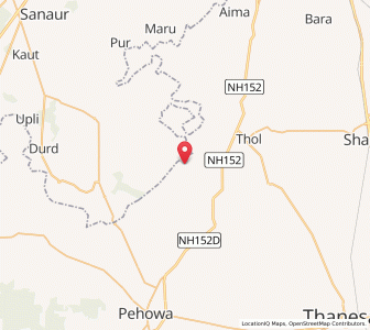 Map of Kangwal, Haryana