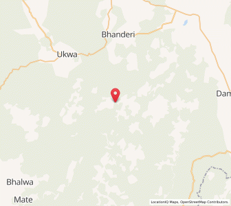Map of Kanha National Park, Madhya Pradesh