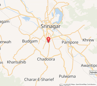 Map of Kanipur, Kashmir