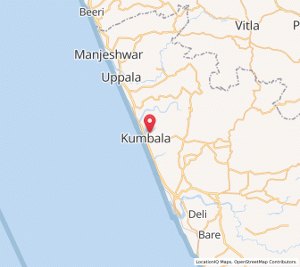 Map of Kanipura, Kerala