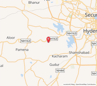 Map of Kankamamidi, Andhra Pradesh