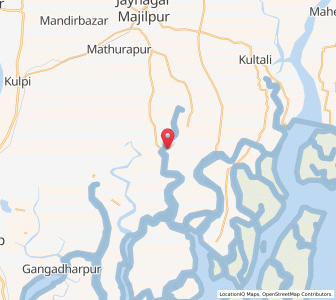 Map of Kankandighi, West Bengal