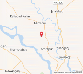 Map of Kankar Katha, Uttar Pradesh