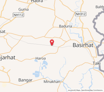 Map of Kankra, West Bengal
