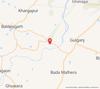 Map of Kannpur, Madhya Pradesh