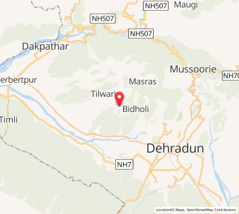 Map of Kanswali, Uttarakhand