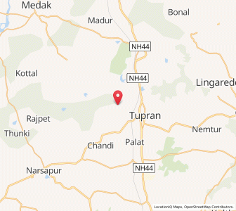 Map of Kantanpalli, Andhra Pradesh