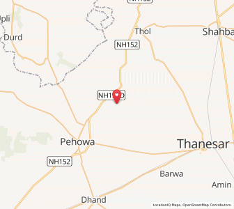 Map of Kanthala, Haryana
