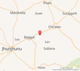 Map of Kanwarpura Khurd, Rajasthan