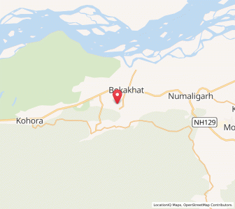 Map of Kaolakhat, Assam