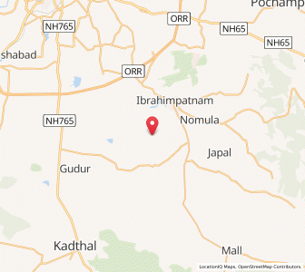 Map of Kapaphad, Andhra Pradesh