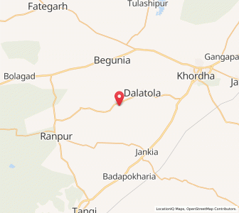 Map of Kapileswarpur, Odisha