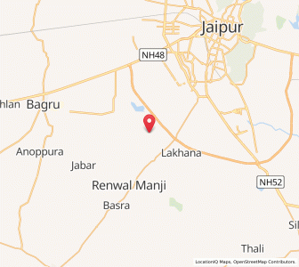 Map of Kapurawala, Rajasthan