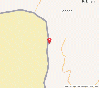 Map of Karada, Rajasthan