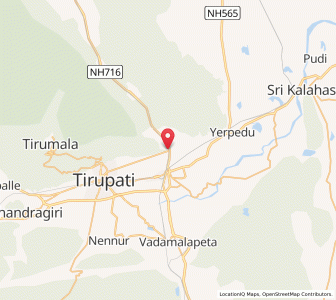 Map of Karakambadi, Andhra Pradesh