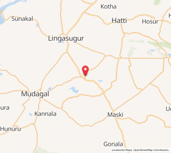 Map of Karalkunti, Karnataka